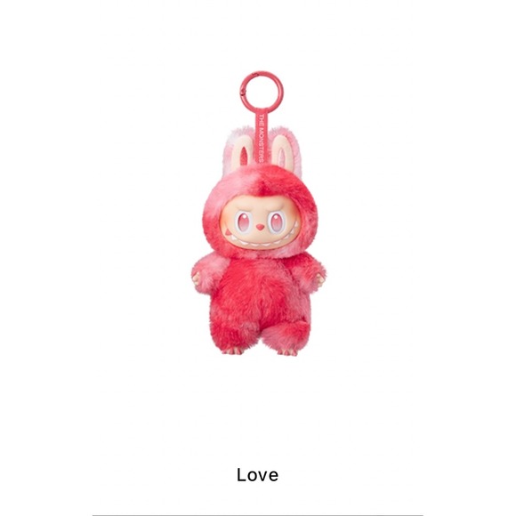 Pop Mart The Monsters Big Into Energy Labubu Plush Pendant Blind Box Love BNIB - Picture 1 of 11